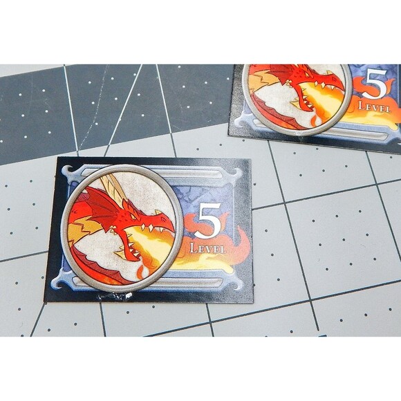 Dungeon! Fantasy Board Game D&D Replacement Monster Cards Level 1-6 - Picture 8 of 9